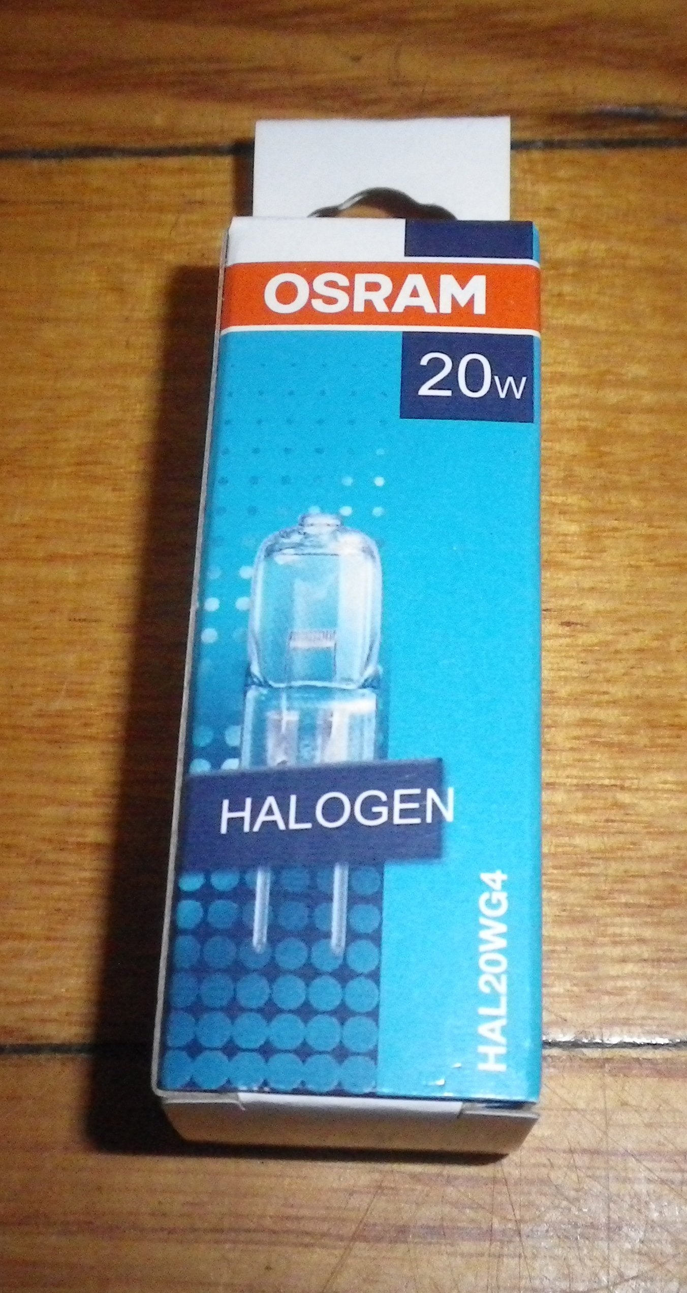 Osram 20Watt 12Volt Halogen Wedge Globe with G4 Base - Part # 276964