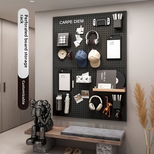 3pcs Modular Wall Organizer with Hooks & Trays TJR2S9L