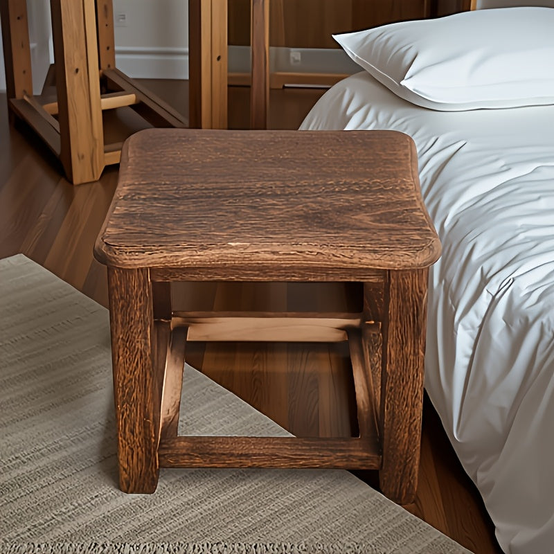 Classic Wooden Shoe Storage Bench with Drawers-FTTC