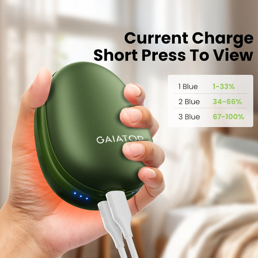 SUMUCAEN Rechargeable Hand Warmers, Portable 3000mAh TJR9S3H