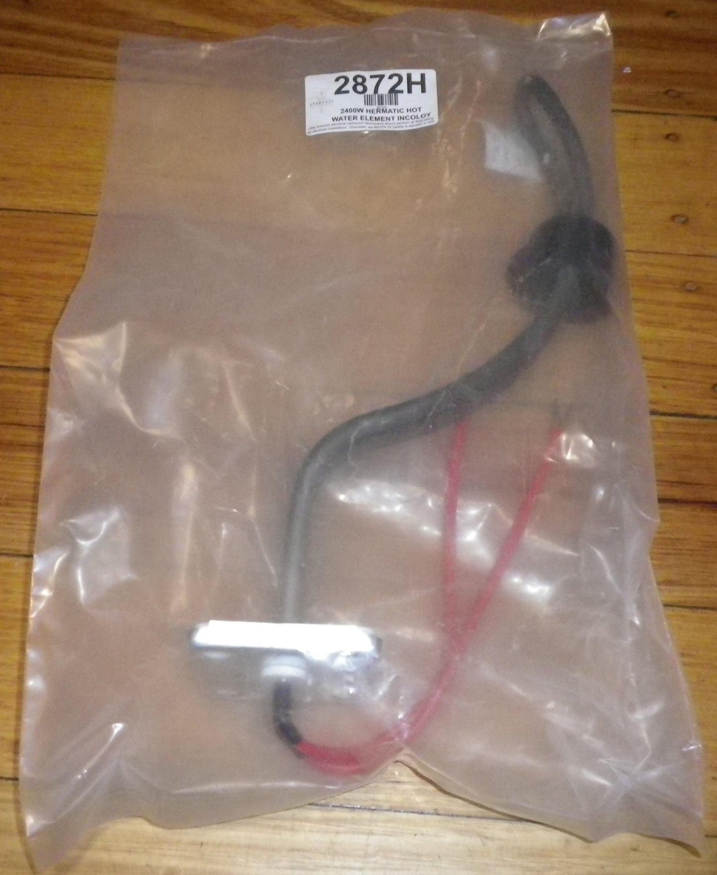 Rheem 2.4KW 240VAC Bolt-On Sickle Incoloy Heating Element for Hot Water Systems - Part # 2872H