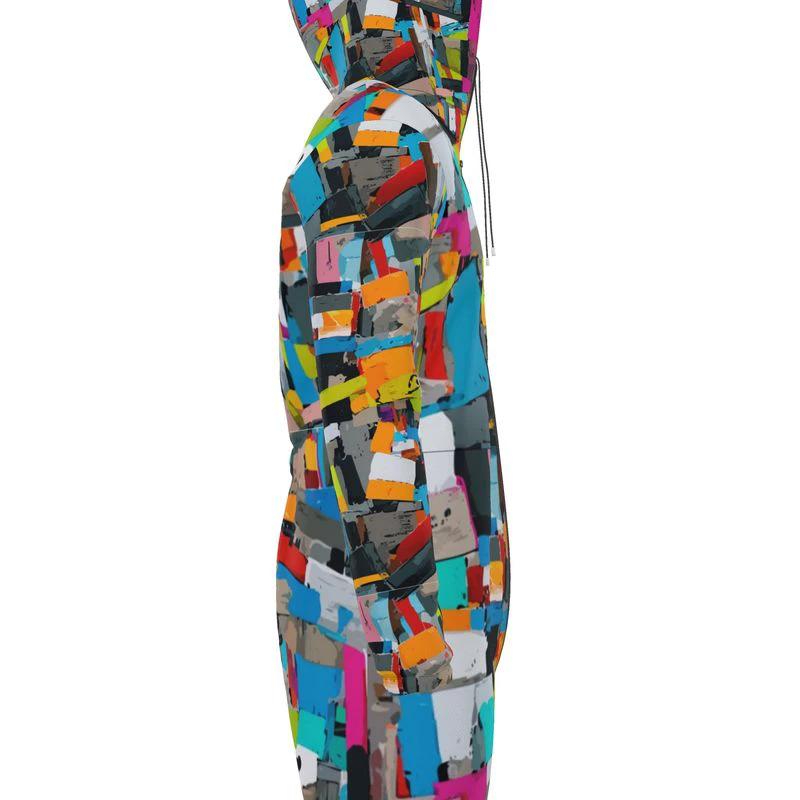 AOP Hazmat Suit Costume for Bold Festival and Event Dressers — All-Over Print Statement Costume, Rave Halloween Statement Suit