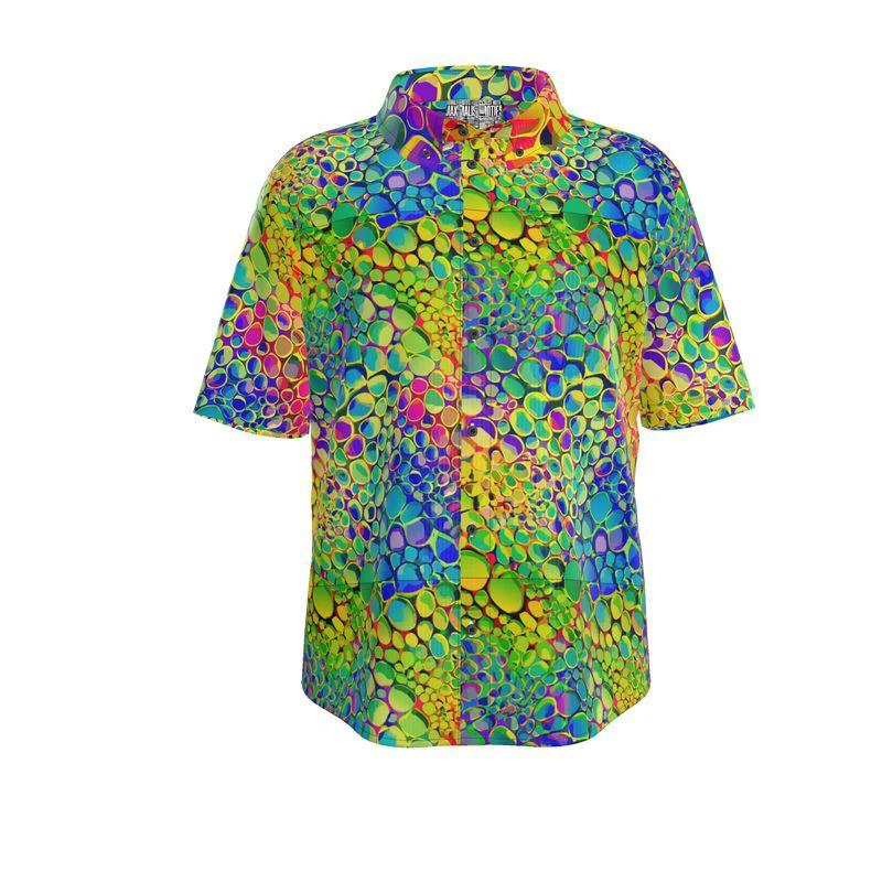 Venomous Custom Print Shirt | Silk, Linen, or Organic Cotton
