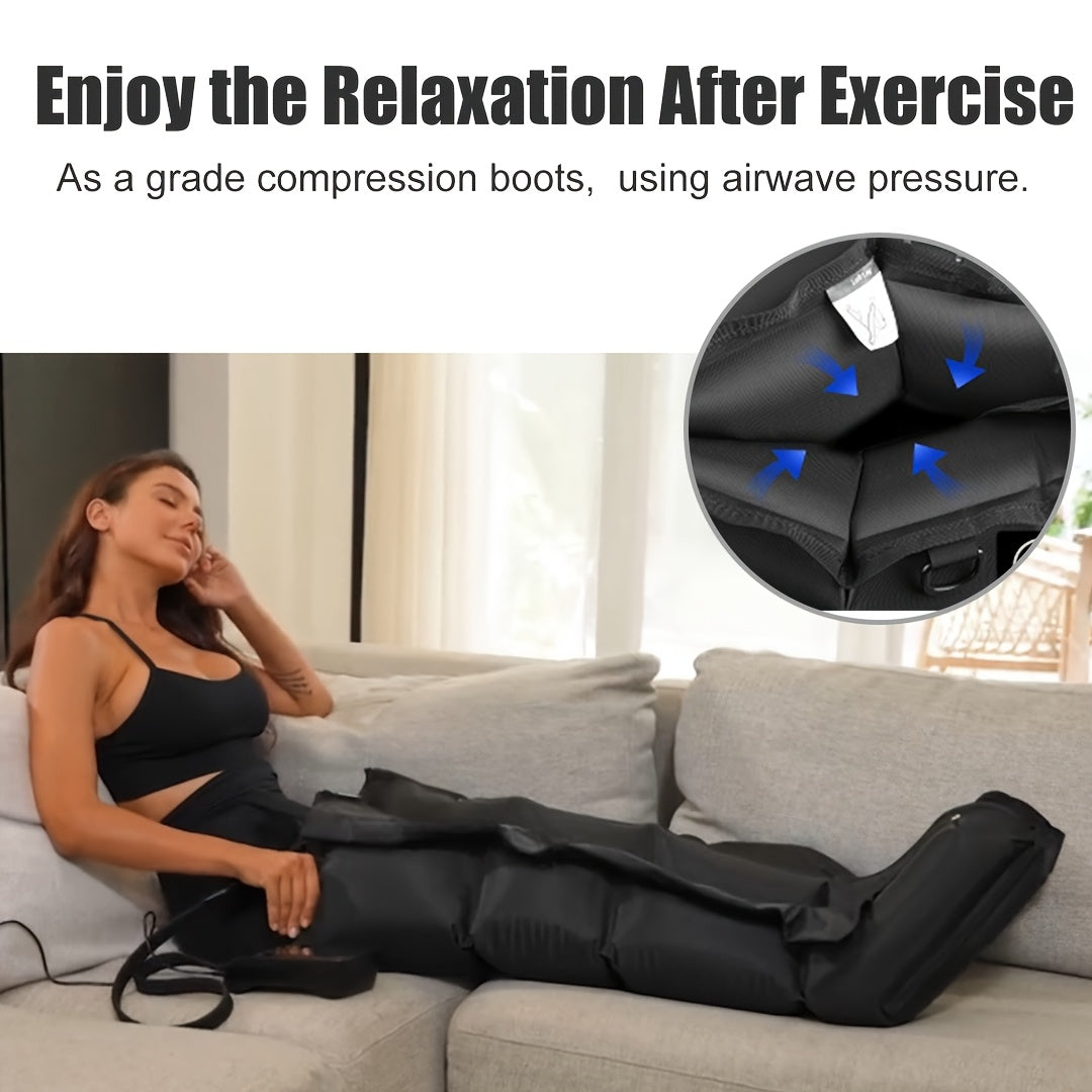 Air Wave Massage Chair for Legs & Feet, Plug Powered – TJR3N9K