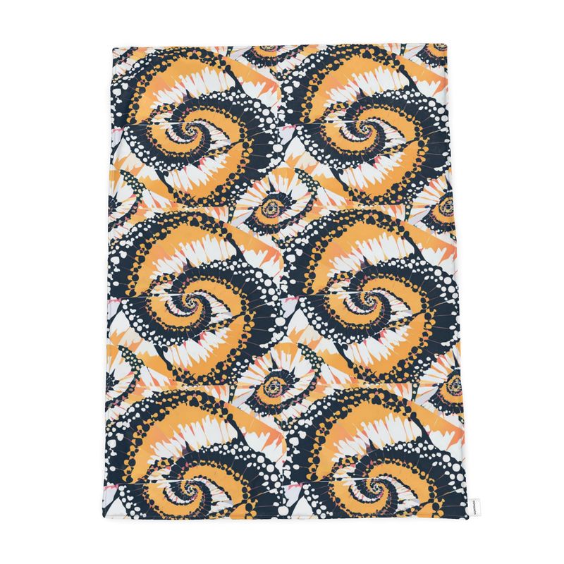 Throw Blanket – Sandstorm All-Over Print | Premium Plush Velvet & Polar Fleece, 4 Sizes