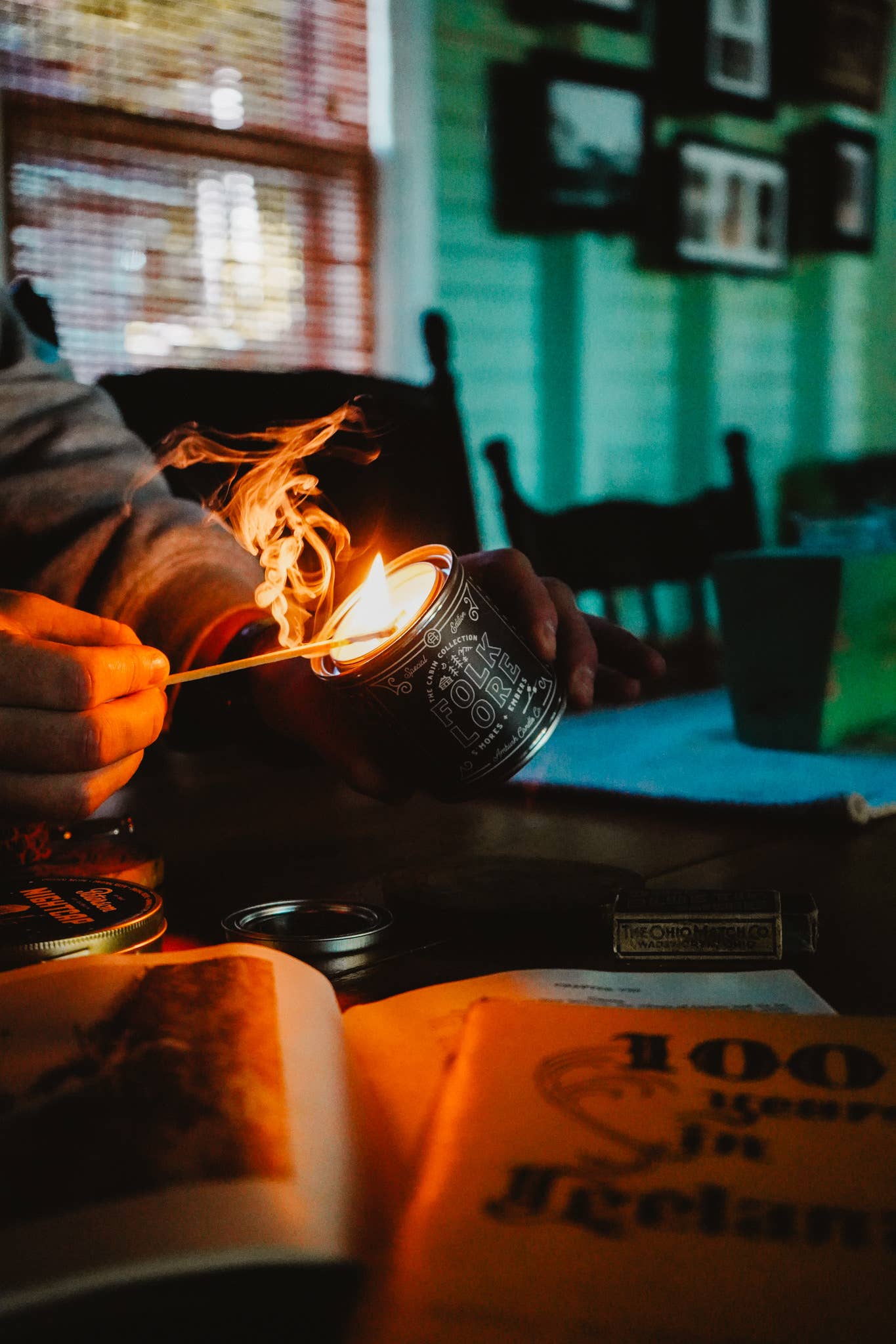 Folklore | S'mores + Embers 8oz Soy Candle
