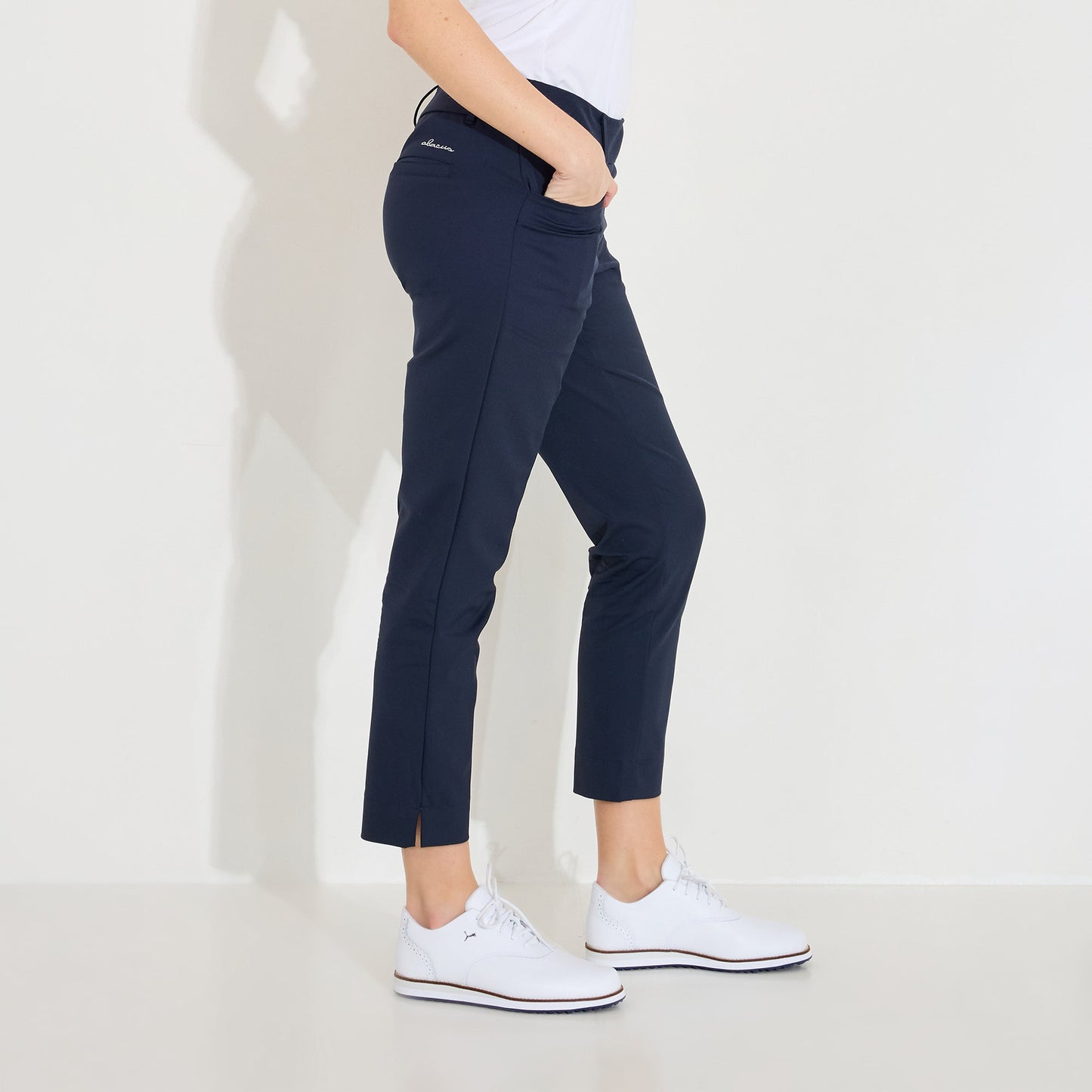 Women Elite 7/8 Trousers (Regular Waist)- 4-ways Stretch