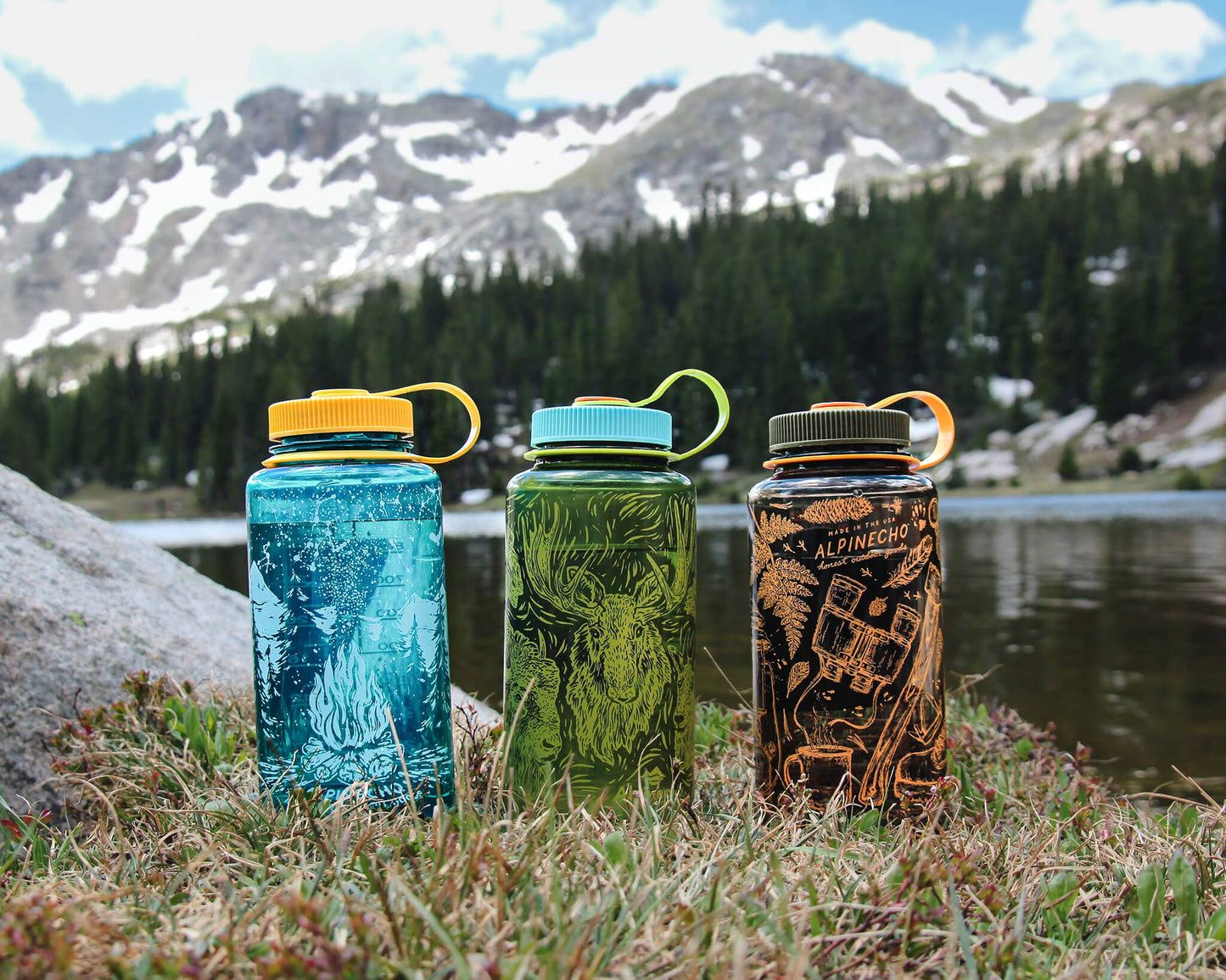 Alpinecho - Gone Camping Nalgene