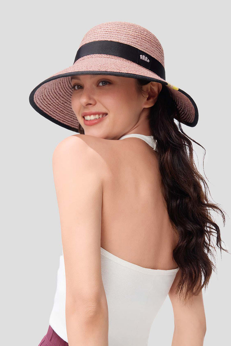 Horizon - Women's Wide Brim Sun Straw Hat UPF50+ AL717