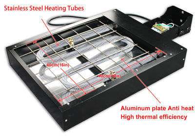 110V Four Platform Flash Dryer 16*16"