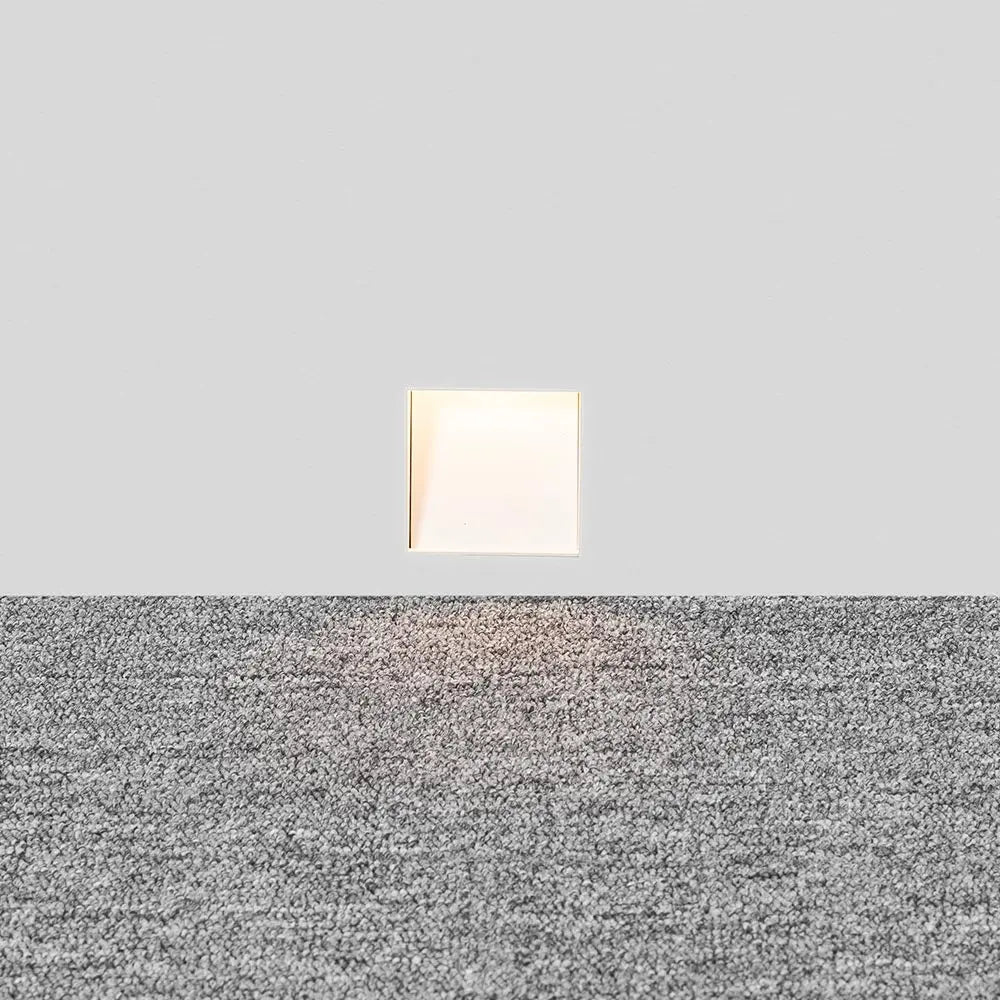 Frameless LED Sensor Wall Light With Perforated Panel Design