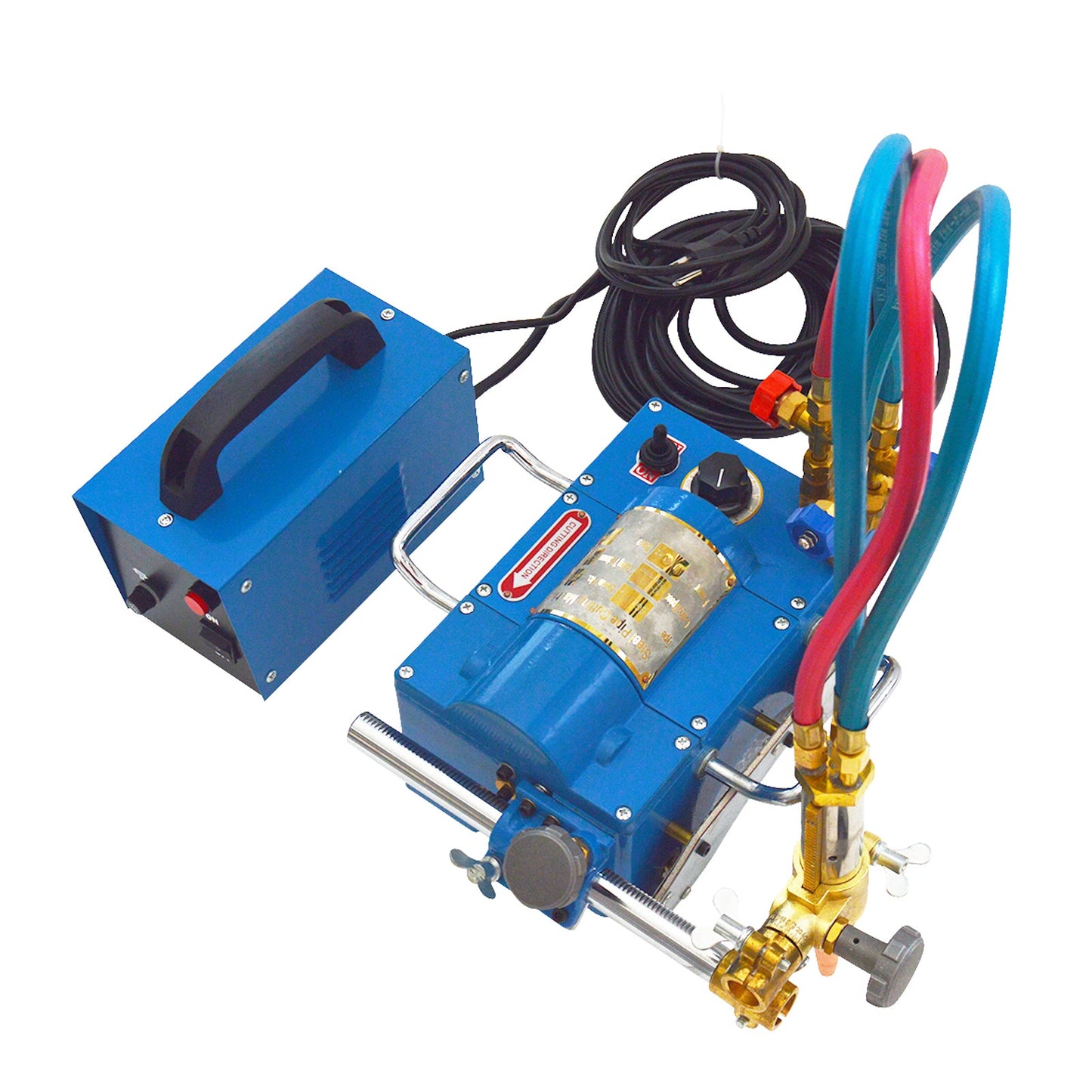 110V Electromagnetic Gas Pipe Cutting Machine Torch Burner Beveler