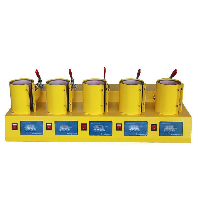 11oz Five Station Mug Heat Press Sublimation Transfer