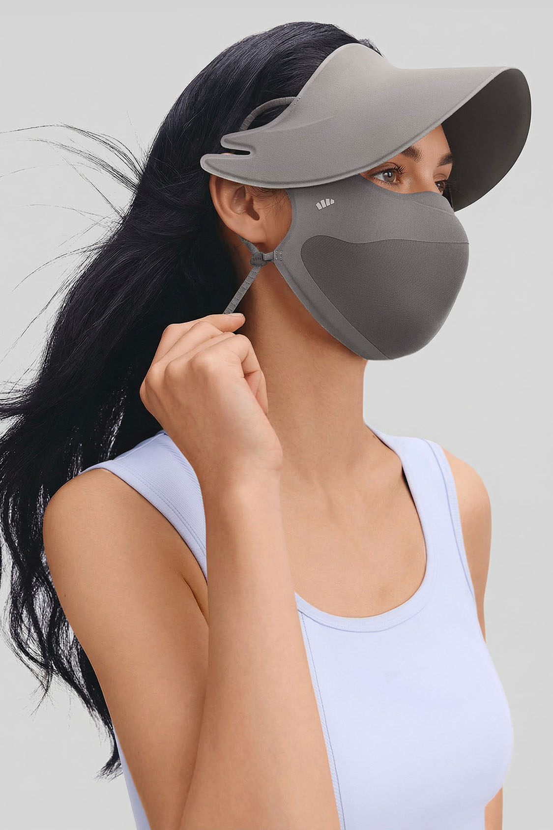 Women's Brimmed Protective Face Cover UPF 50+ SS011