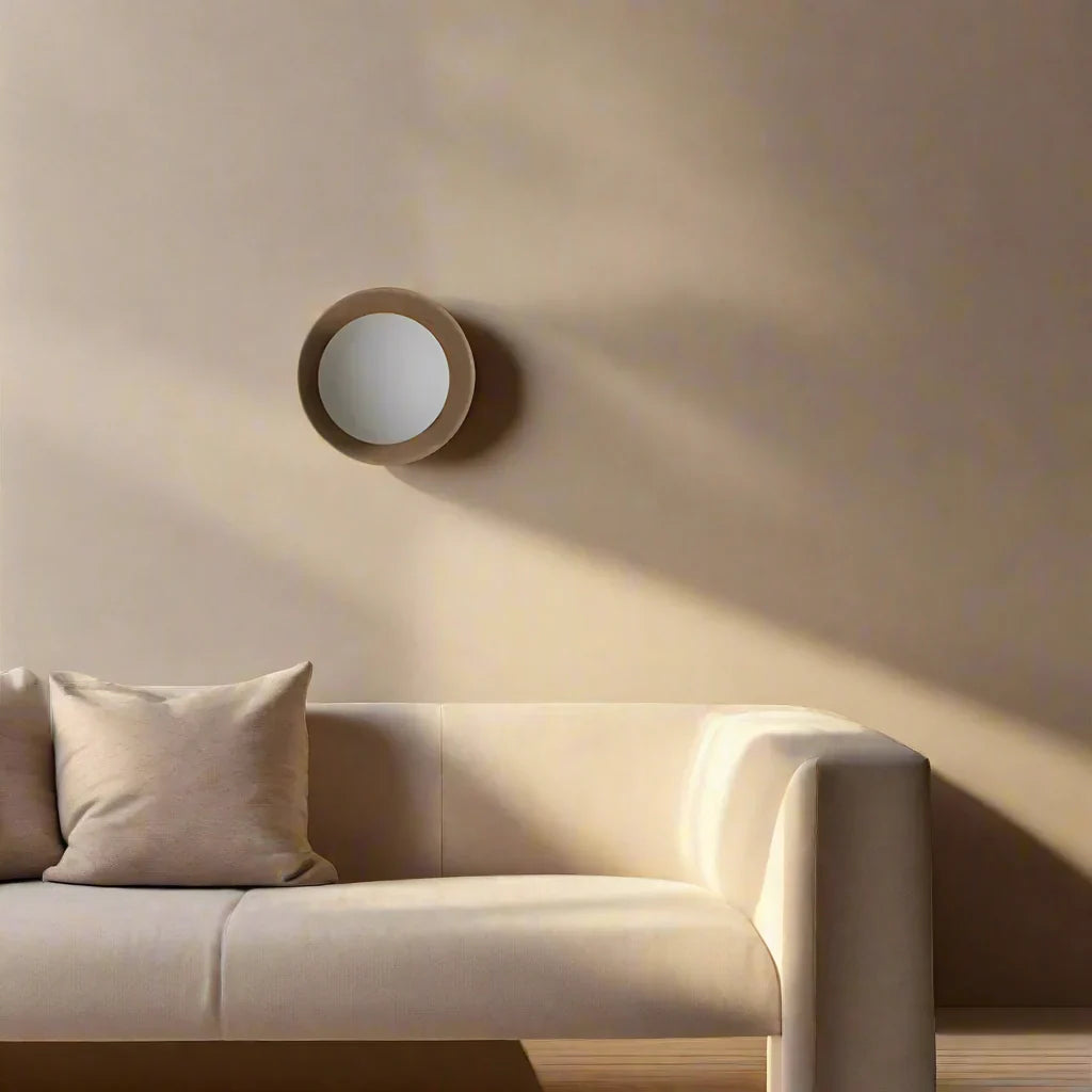Nordic Natural Wood Wall Light LED Light With Globe Shade