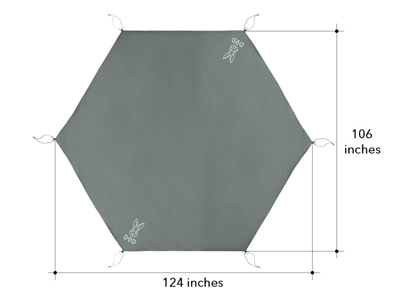 Ichi One Pole Ground Sheet