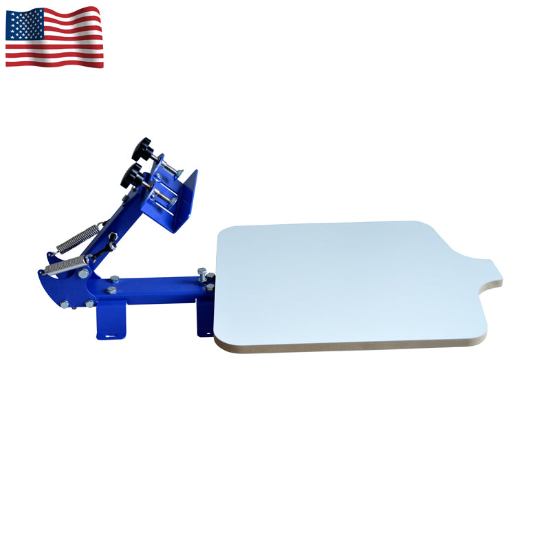 1 Color 1 Station Screen Printing Machine
