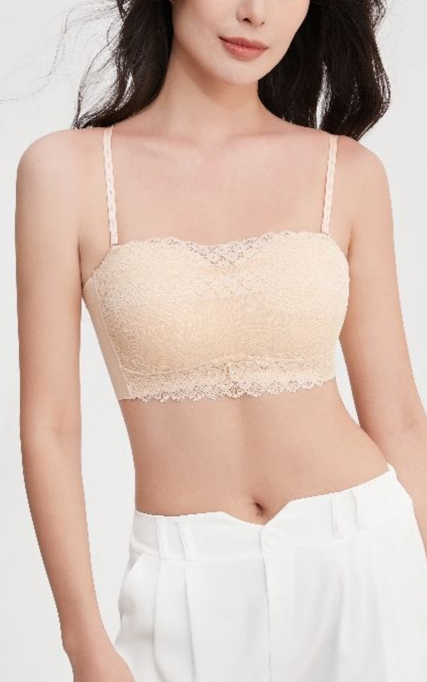 Chic Allure Seamless Tube Top Wireless Bralette #11165