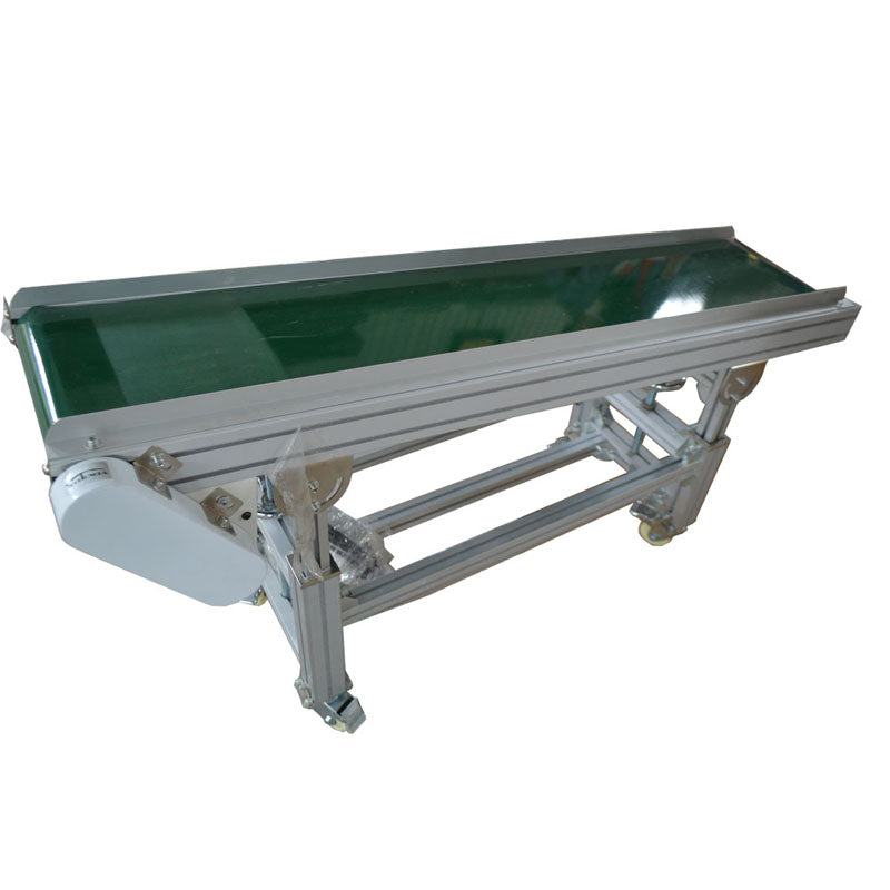110V 1.5m PVC Inclined Wall Conveyor 30cm