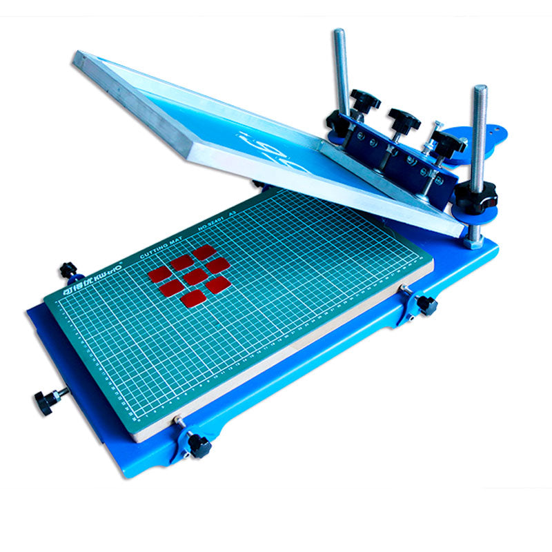 1 Color 1 Station Screen Printing Machine