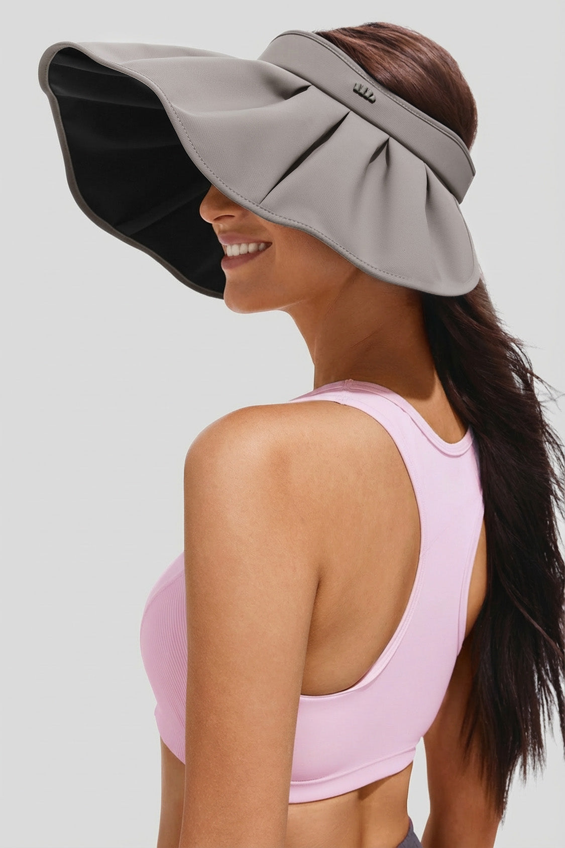 Women's Clamshell Sun Visor UPF 100+ BM532（AFF-Sale）