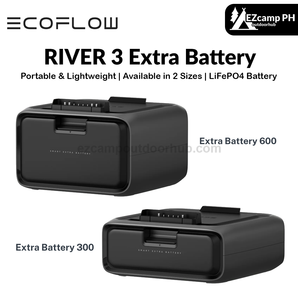 Ecoflow RIVER 3 Extra Battery Add-on Portable Lightweight Power Source Battery Backup Energy Storage Emergency Backup