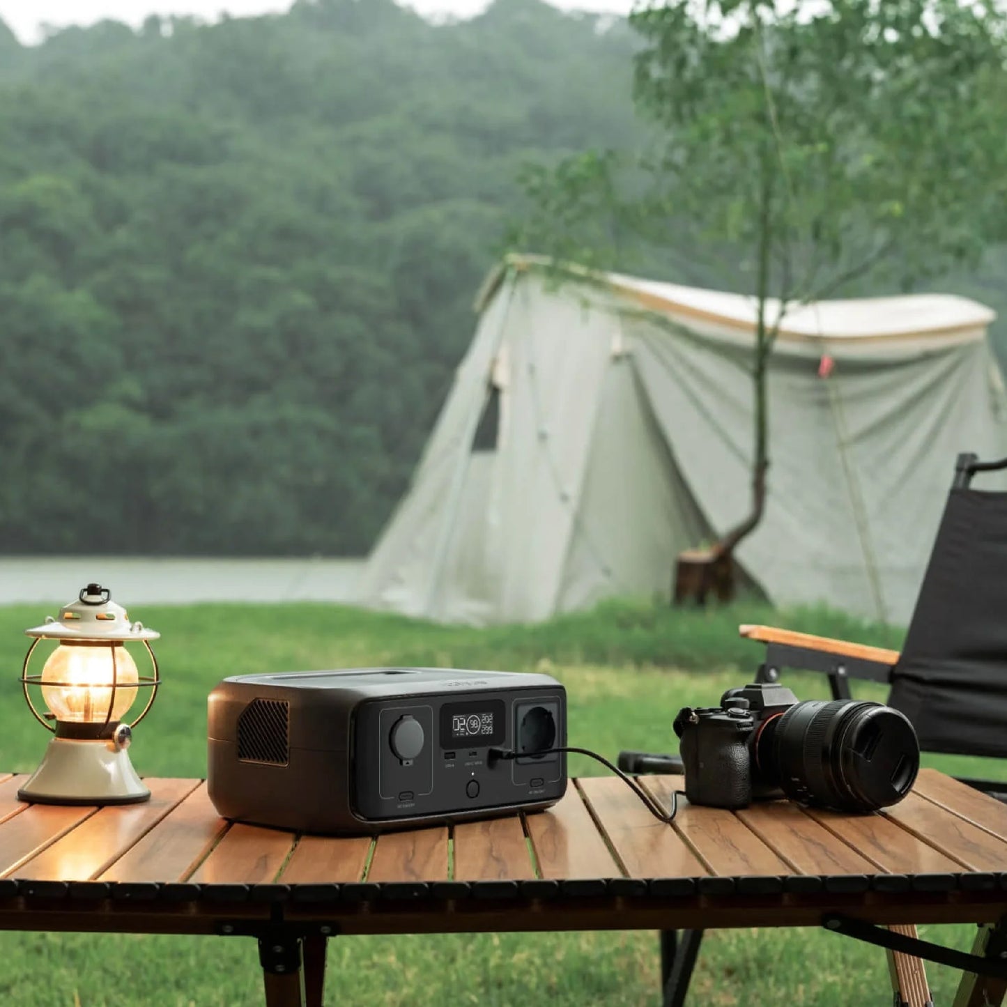 Ecoflow River 3 245 UPS Power Station Portable Lightweight Compact Fast Charging Power Supply 220V High Powered Energy Storage Battery Camping Outdoor Travel Eco Flow