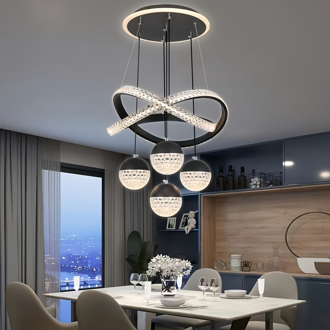Modern LED Pendant Chandelier for Dining  Living Room-XN3M