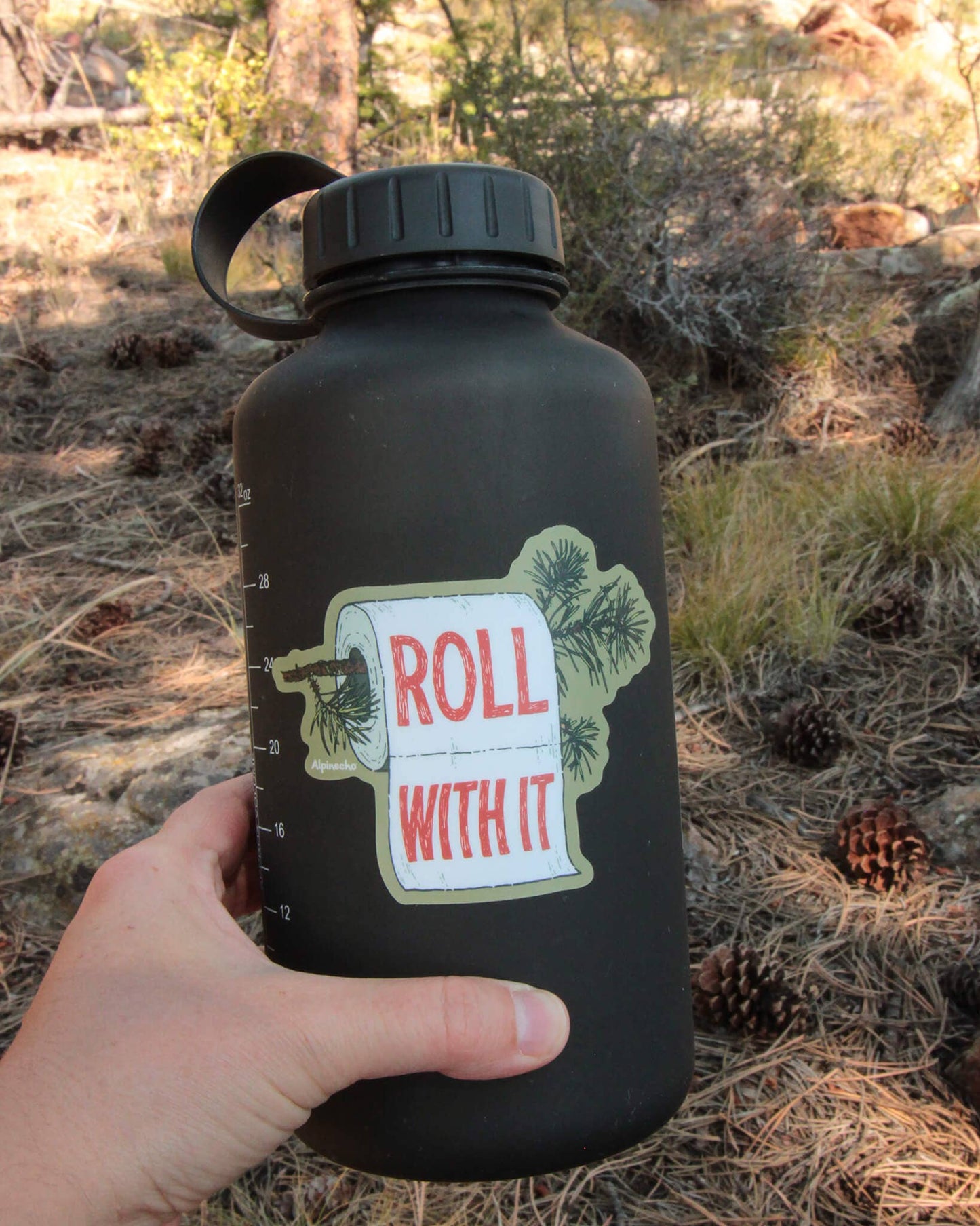 Alpinecho - Roll With It Sticker
