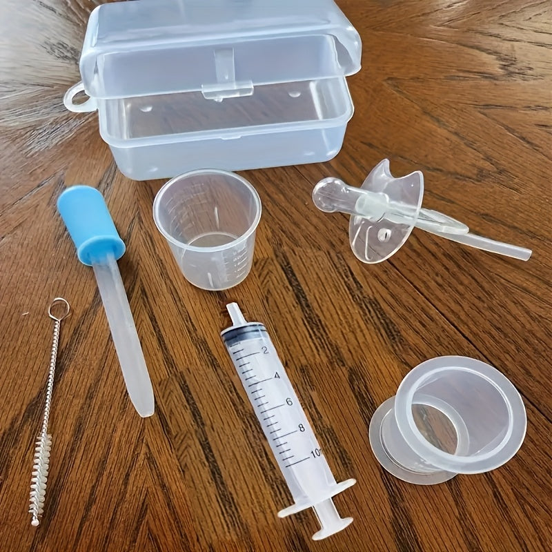 Silicone Medicine Dispenser with Pacifier Dropper, BPA-Free – TJR6M9Y