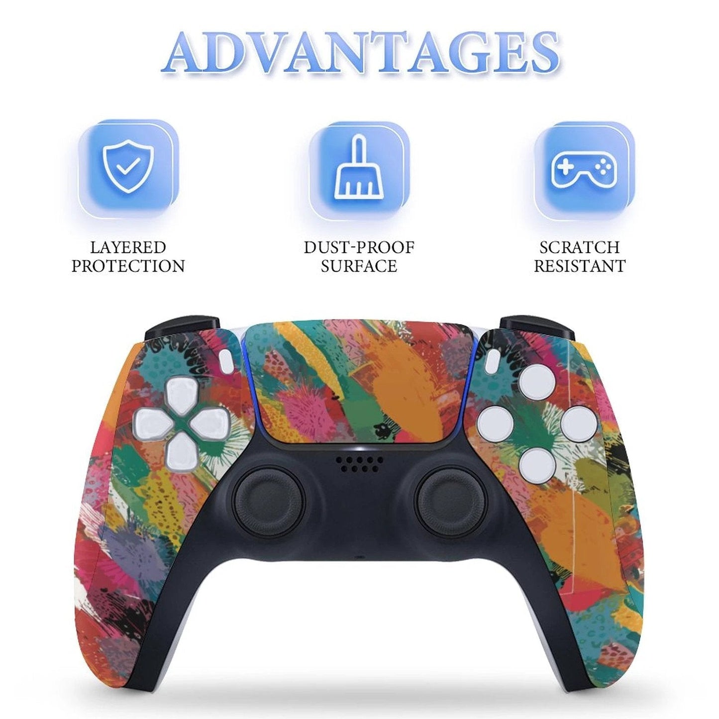 Sticker for PS5 Slim Controller Console (Digital Edition)