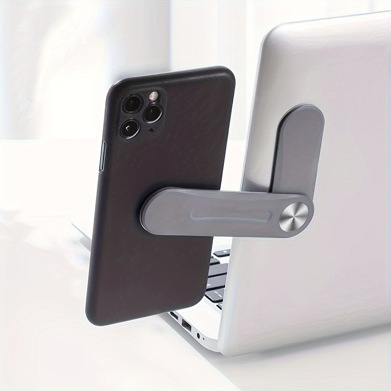Dual Monitor Mount Phone Stand- HMT17PS