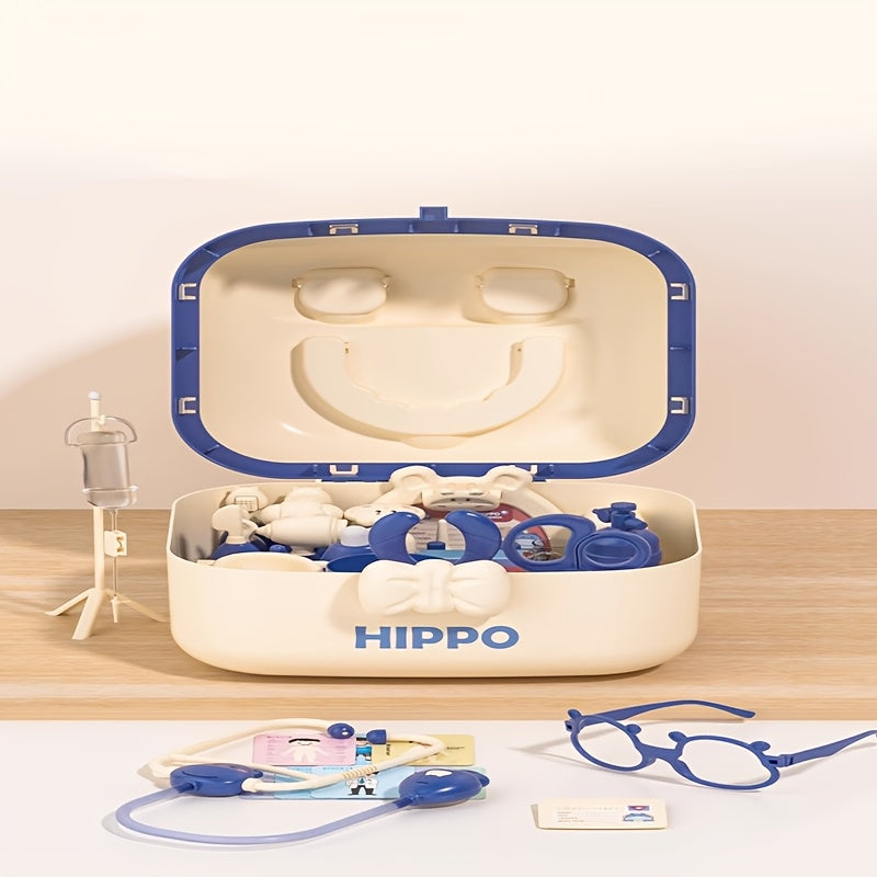 Children's Play Doctor Kit with Small Equipment & Storage Box TJR7Q3Y