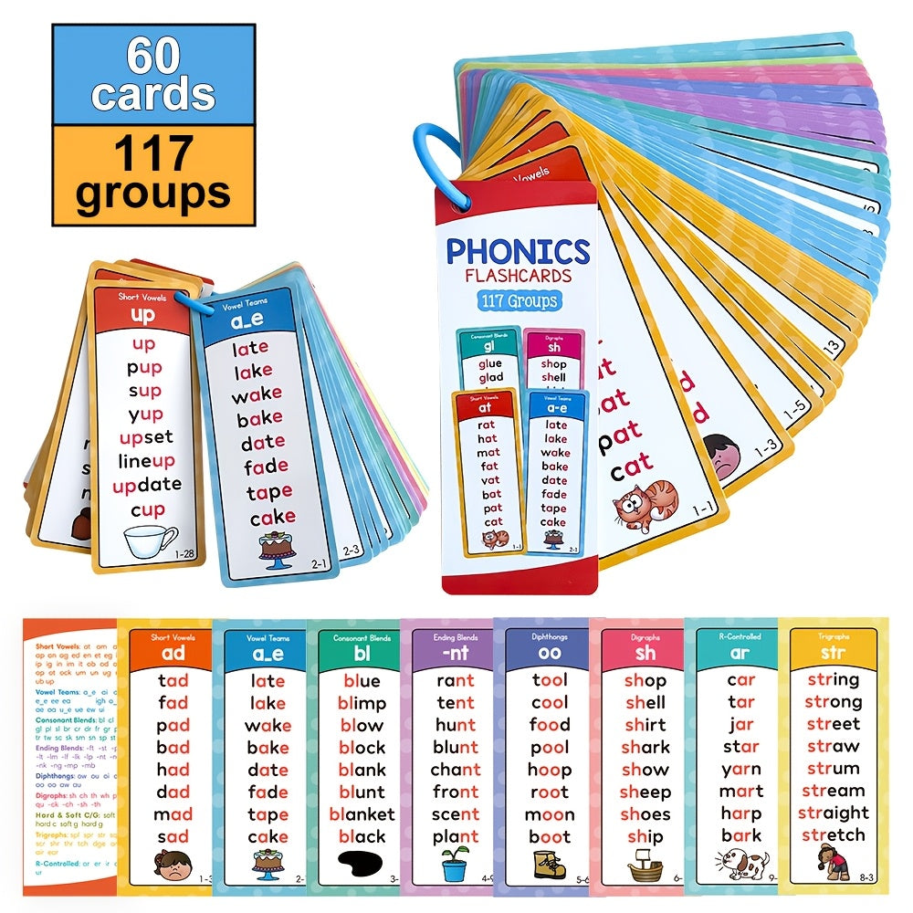 LACHILLY Phonics Flashcards- HMT16PC
