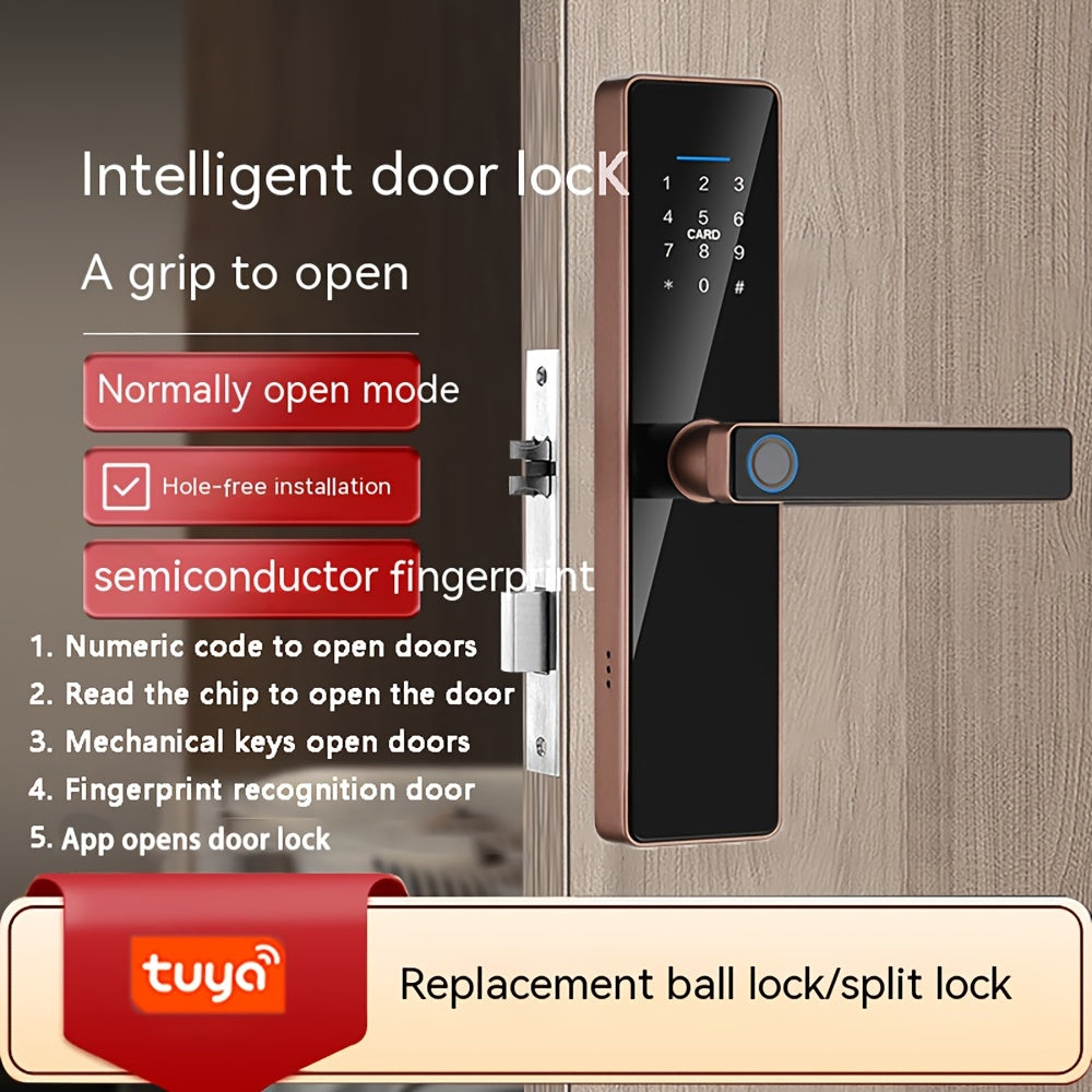Smart Home Security Fingerprint Door Lock- HMT12M2