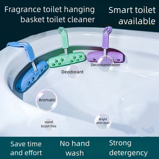 3-in-1 Automatic Toilet Cleaner & Deodorizer Gel - TJR7M9K