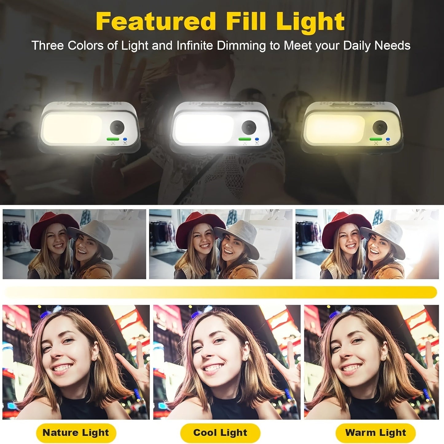 Magnetic AI Stabilizer with Face Tracking- HMT17YY