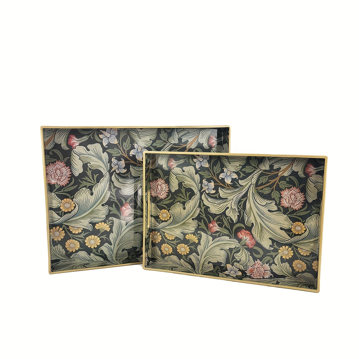 Decorative Serving Tray with Handles - SI2K