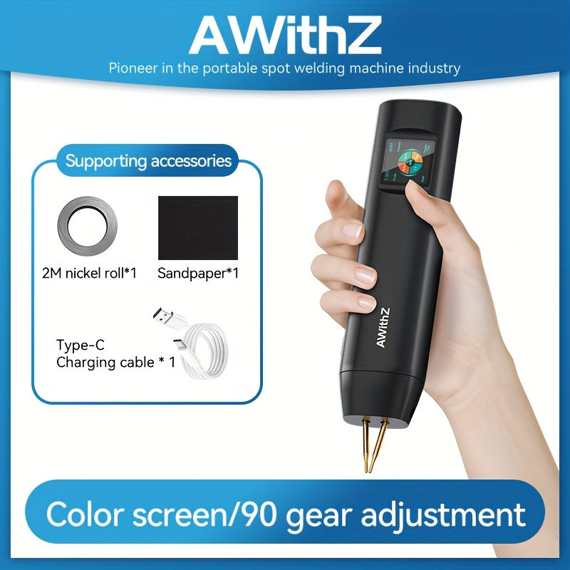 Handheld Spot Welder, 90-Level Adjustable TJR3P9X