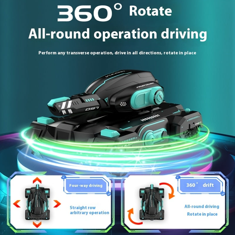 Gesture Control Water Bomb Tank RC Car