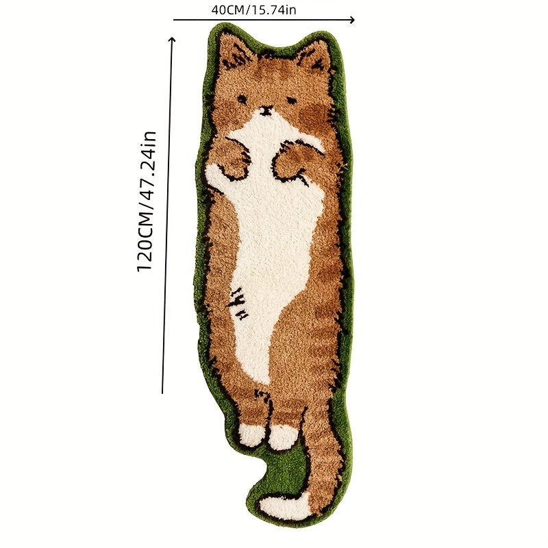 Cartoon Cat Shaped Area Rug - V3NJ