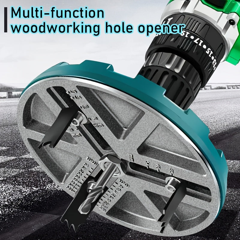 Adjustable Hole Saw Blades Set, 4.57-12.95cm Diameter TJR8W4C