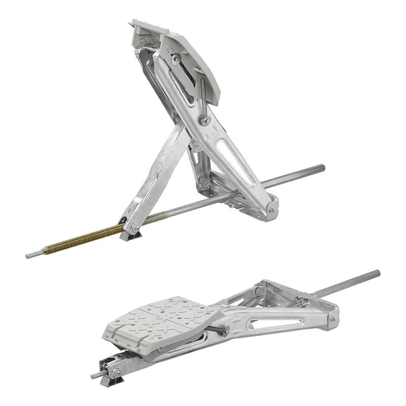 ProPlus Caravanhoeksteun 1000kg 605x280mm H:470mm incl. stabilisatievoet en verlengd uitdraaimechanisme