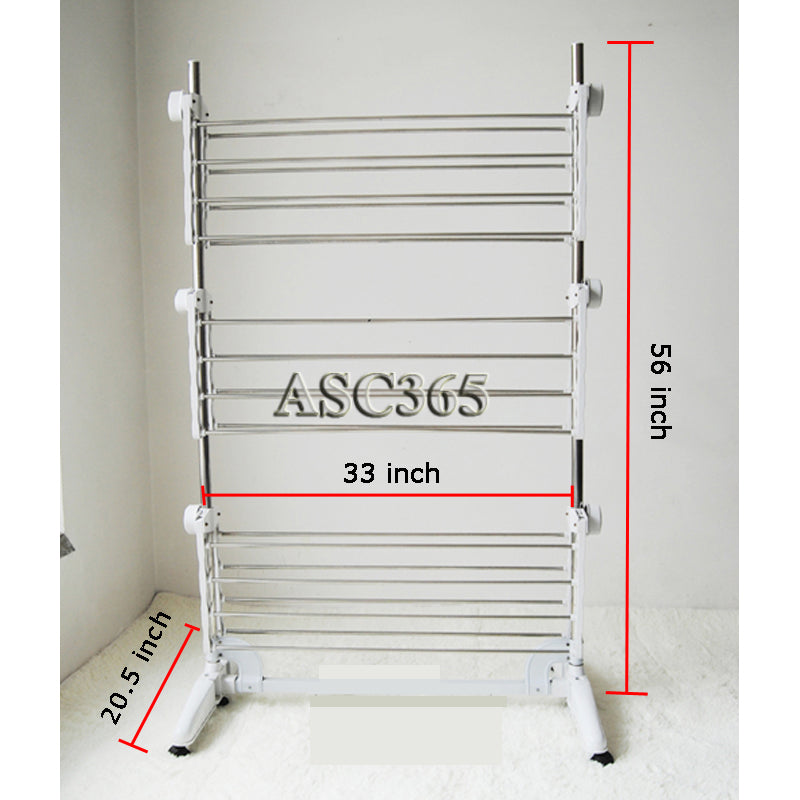 Indoor Folding Clothes Drying Rack