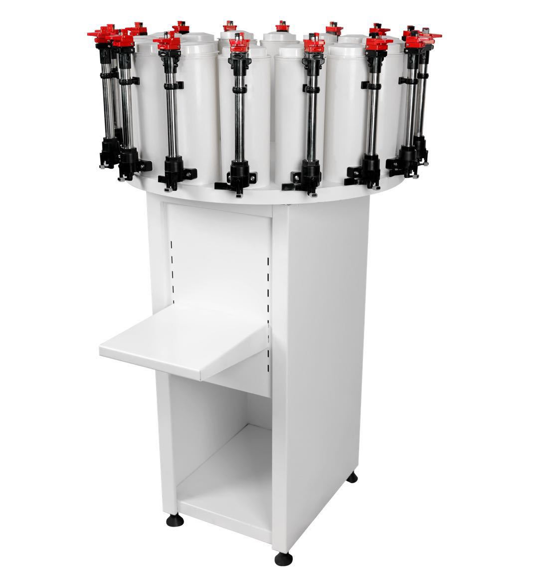 Manual Paint Colorant Dispenser 12 Canister Base 110V