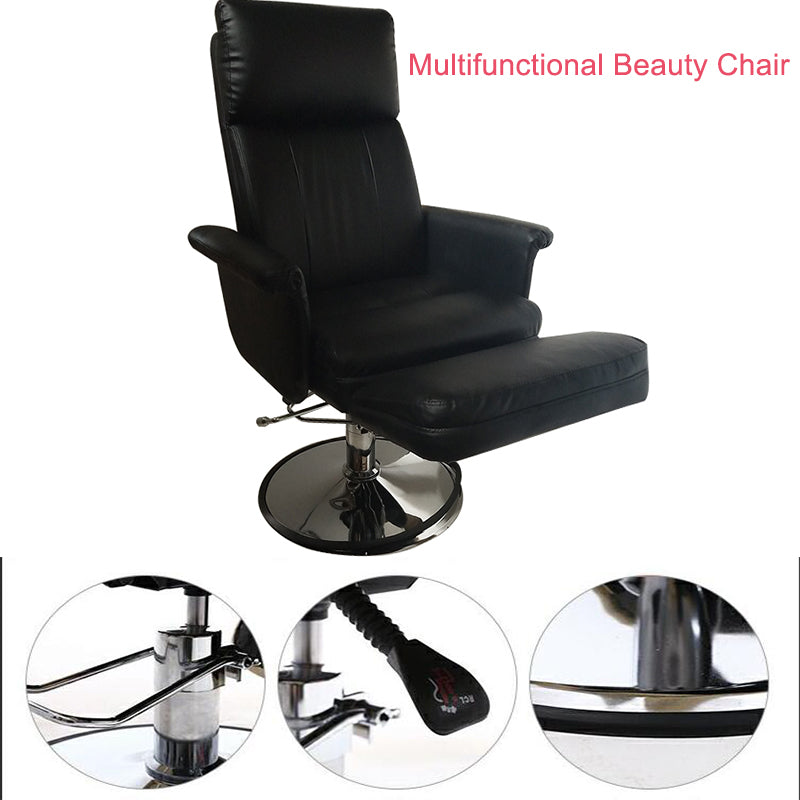 Black Facial Bed Spa Table Salon Chair
