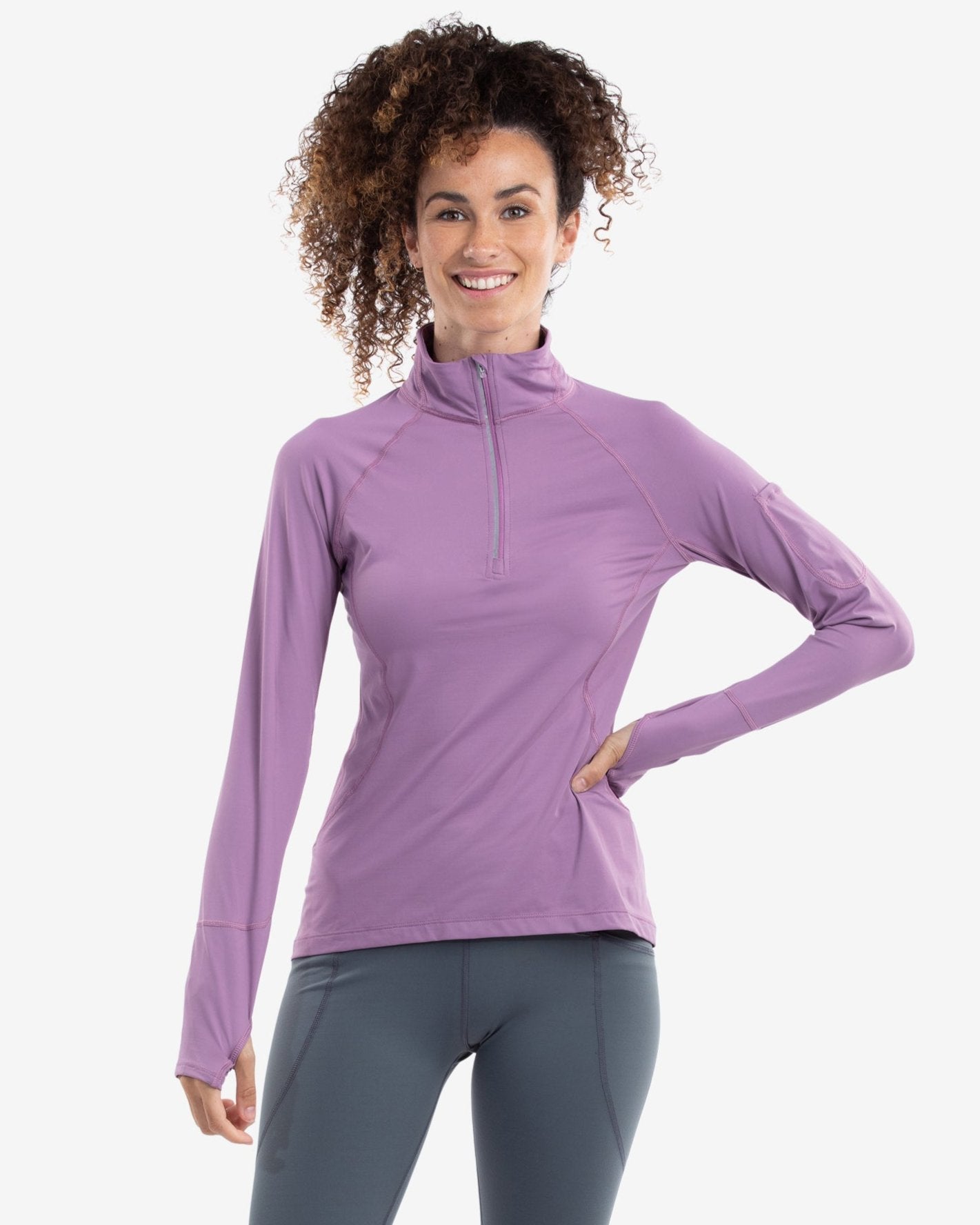 SALE - WOMEN'S MOCK ZIP TOP TRENDING (3001S)