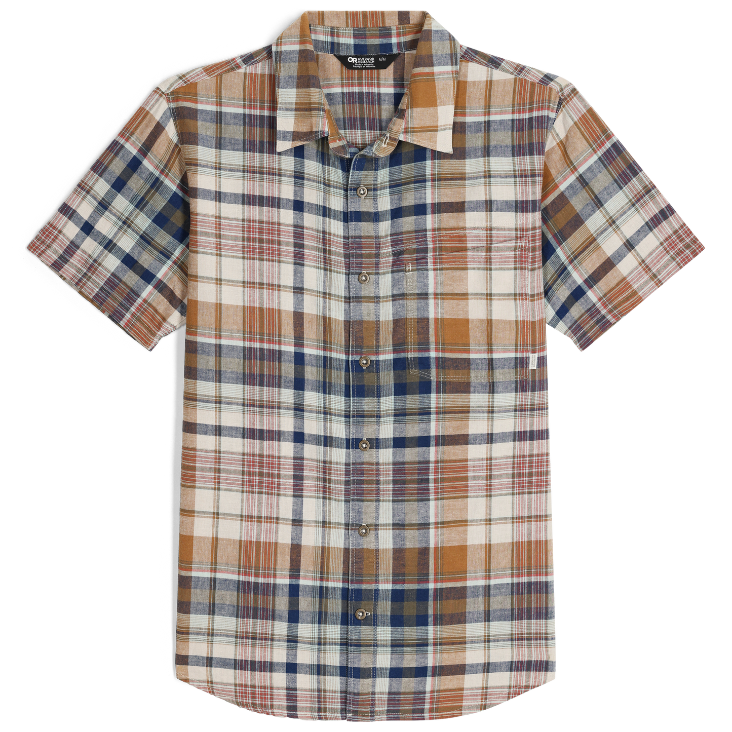 Weisse Plaid Shirt - Men's