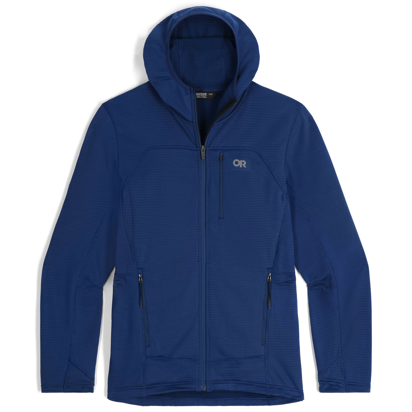 Vigor Grid Fleece Full Zip Hoodie - Men's