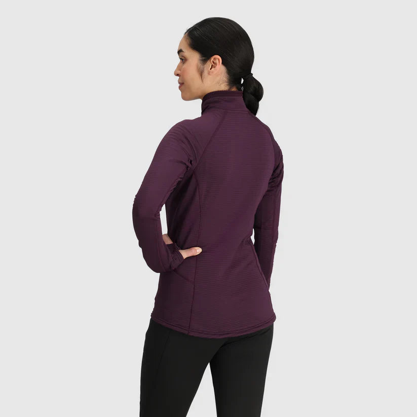 Outdoor Research - Women's Vigor Grid Quarter Zip Fleece